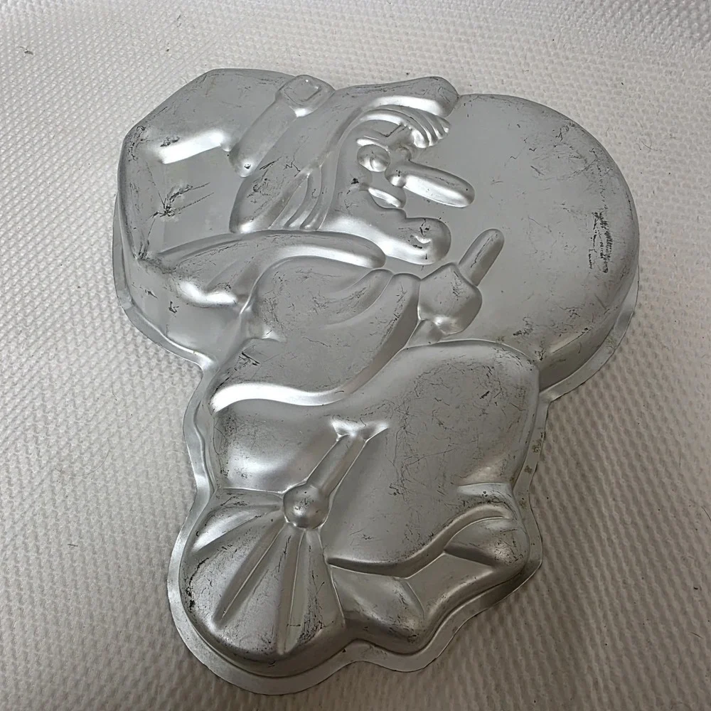 Witch Cake Pan Vintage 1981 Wilton #502-3398 Halloween Birthday Party Hat